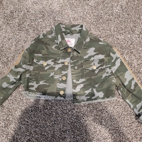 Girls camo jacket - Picture 1 of 5
